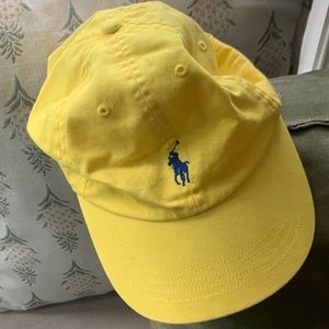 Yellow Ralph Lauren Hat